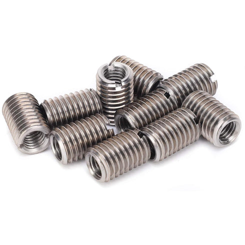 10Pcs M12 to M8 Thread Reducer Nuts, Stainless Steel Conversion Kit for Plumbing Connections
