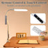 360 Dimmer, 5 9 Dimmable, BQAN LED Desk Lamp with Clamp, Flexible Gooseneck Nail Table Light Touch Color Modes