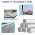 Backer Rod Caulk Saver for Gaps and Joint Filling, 3/8" Diameter x 16.4' Length, Gray