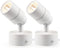 SUNVIE 2 Pack LED Up Lights Indoor, 3W Spot Lights for Indoor