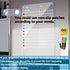 RR RAXMIN 17''x12'' Magnetic Acrylic Chore Chart - Clear Dry Erase Board for Adults and Teenagers with 3 Markers