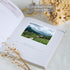 Lanpn Travel Photo Journal Notebook for Men Women, Linen Travel Log Diary, 110 Pages, Green