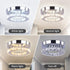 Modern Mini Led Crystal Chandelier Semi Flush Mount Crystal Pendant Ceiling Light for Bedrooms Dinning Rooms Hallway