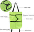 CATPAN Foldable Shopping Cart with Wheels:Portable Shopping Bag with Wheels,Grocery Cart on Wheels Foldable,Collapsible