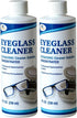 NORTHWEST ENTERPRISES Ultrasonic Eyeglass Cleaner Solution. Concentrated Glasses Cleaner for use in