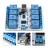 8CH 12V USB Relay Module Controller FTDI chip Type B USB Relay Board for Automation Robotics