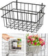 Milageto Pegboard Basket Wire Shelf Basket Container Multipurpose Attachment Bin Organizer for Entryway Pantry