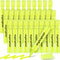 Qilery Tank Style Highlighters 30 Pack, Quick Drying Fluorescent Chisel Tip Markers for Kids Classroom Office