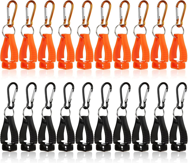 20 PCS Glove Clips for Work, Safety Clip Glove Keeper, Glove Holder Clip for Belt Loop
