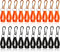20 PCS Glove Clips for Work, Safety Clip Glove Keeper, Glove Holder Clip for Belt Loop
