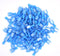100pcs Male Fully Insulated Wire Crimp Terminal Nylon Quick Connectors, Wiring Spade (Male)