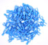 100pcs Male Fully Insulated Wire Crimp Terminal Nylon Quick Connectors, Wiring Spade (Male)
