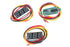 NOYITO 0.28 inches LED Ultra-small DC Digital 0-100V Voltmeter, 3-Wire Battery Voltage Tester, Pack of 3
