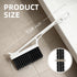 Set CLEANGOR Grout Cleaner Brush V Shape, Stiff Grout Cleaning Brushes for Tile Floor,Magic Brush, Bathroom Accessory