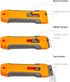 Razor Blade Scraper Tool with 15 Extra Blades - Glass Top Stove & Oven Door Scraper for Cleaning Paint