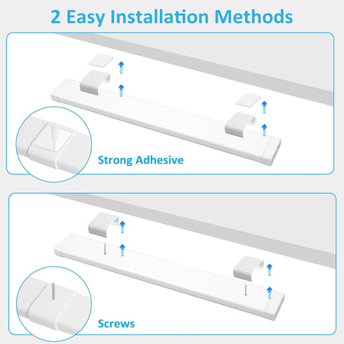 2 14 Inch Counter, maylit Under Cabinet Lighting Plug in, Pcs Linkable Ultra Bright LED Light Bars, Renter Friendly