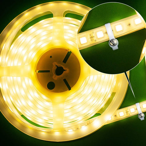 200 200 10 mm 3528/5050 Mudder Pieces LED Strip Light Clips Mounting Bracket Fixing, One Side Fixing Clips with Pieces