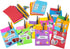 Hygloss 30 Library Card Pockets, 3.5x5 Inch, Non-Adhesive, Orange