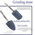 4pcs Metal Grinding Stone Set, Rotary Tool Grinding Stone Wheel Head with 1/4 Inch Shank