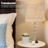E27 E14, Lamp Shade, Handwoven Rattan Iron Table Lamp Cover, Compatible with for Chandeliers Floor Table Light