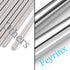 Linear Motion Rods, FEYRINX 2PCS 8mm x 350mm Case Hardened Chrome Linear Rail Shaft for 3D Printer, DIY, CNC