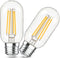 Dimmable E26 LED Edsion Bulbs 60Watt, 4.3 inches T45/T14 6W Tubular Light