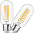 Dimmable E26 LED Edsion Bulbs 60Watt, 4.3 inches T45/T14 6W Tubular Light
