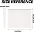 Zonon 8 Pieces Self-Adhesive Door Corner Seals - Weather Stripping Draft Stopper Foam for Noise Isolation (White)
