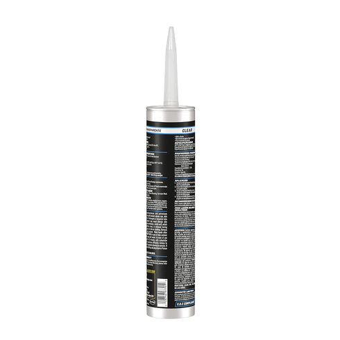 OSI HM270 Construction Silicone Sealant Clear, 10 Fl Oz, Cartridge, 0.763 CDM