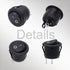 TWTADE 10Pcs Round Rocker Switch ON Off Switch, 12V Toggle Switches for Boat, Car, KCD1-X-Y