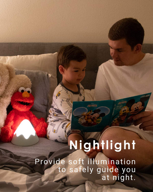 DesignNest Dimmable, Snow Mountain Baby Night Light, Tap Squeeze Touch Control with Timer, Soft Eye Caring