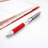 Zebra Pen Z-Grip Flight Retractable Ballpoint Pen, Bold Point 1.2mm, Red Ink, 12-Count