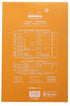 Rhodia Notepad, No19 A4+, Dot, Orange, 8 1/4" x 12 1/2"