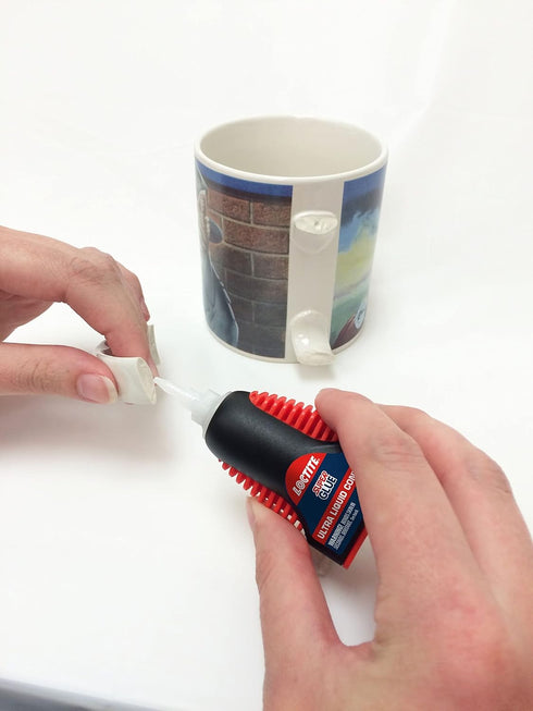 Loctite Super Glue Ultra Liquid Control, Clear, 0.14 fl oz Bottle, 6 Pack, Quick Dry Adhesive