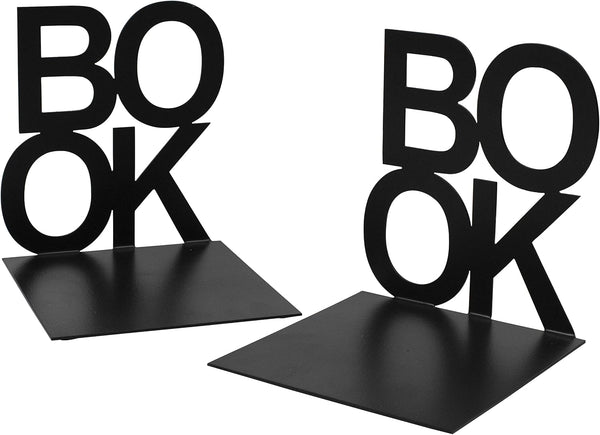 Spillbox Metal Non Slip bookends Book Shelves Shelf Study Table Home Decor