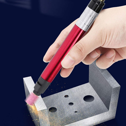 Pencil Grinder, Pneumatic Grinding Machine Set, 90i/min Air Micro Die Grinder for Accurate Grinding