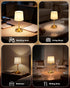 5000mAh 3-Level Dimmable KEILAIMO Cordless Table Lamp, Rechargeable Table Lamp with Brightness, Portable Nightstand LED