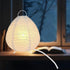 (1, 14.5"x12"x12") Paper Lamp Desk Lantern Table Lamps Rice Paper Bedside Nightstand Portable Small Light for Living