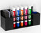 HBlife Wall Mount Acrylic Magnetic Dry Erase Marker Holder, 10 Slots for Office, School, Home, Not Included, Black