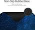 Small Mouse Pad, Mini Travel Carry Washable Non-Slip Rubber Base for Office, Small Space (5x6 inches)