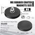 12Pack M6 AHIER Rubber Coated Magnets, Neodymium Magnet Base with Threaded Studs, Non-Slip Strong Mounting Stud Magnet