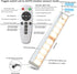 4 Pack, Dimmable Closet 3 LDOPTO Motion Sensor Under Cabinet Lights with Remote Battery Operated Lighting, LED Night