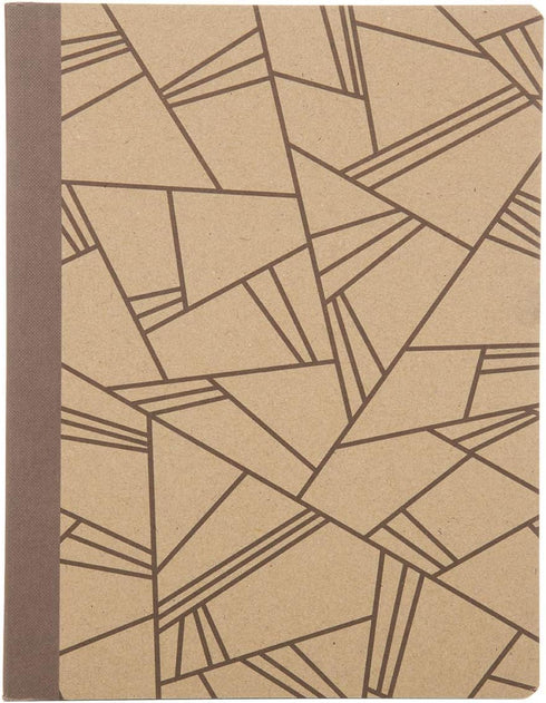 Mintra 100% Recycled Notebooks, Comp Book (7.5in x 9.75in), Design Set 3pk
