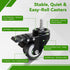 Set 4, 440 lbs 360 LIVTAB Replacement Caster Wheels for Smart Coffee Tables, of Heavy Duty, Total Capacity, Smooth