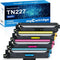myCartridge TN227 High Yield Toner Cartridge 4 Pack, Replacements for Brother TN-227