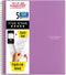Five Star 5 Subject Spiral Notebook, College Ruled Paper, 200 Sheets, Water Resistant Cover, Purple (38748)