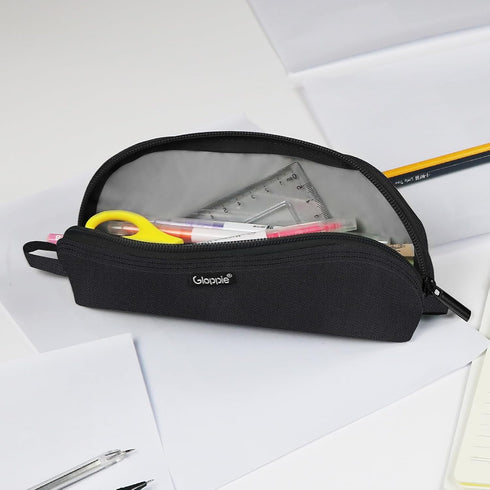 Gloppie Pencil Pouch - Practical Pencil Case, Aesthetic Simple Pencil Bag, Small Pen Holder, Back to School Supplies,