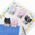 Cat Shape Medium Paper Clips, Easy Grip Binder Clips, Assorted Color, 10 Pcs/Set School Office Supplies