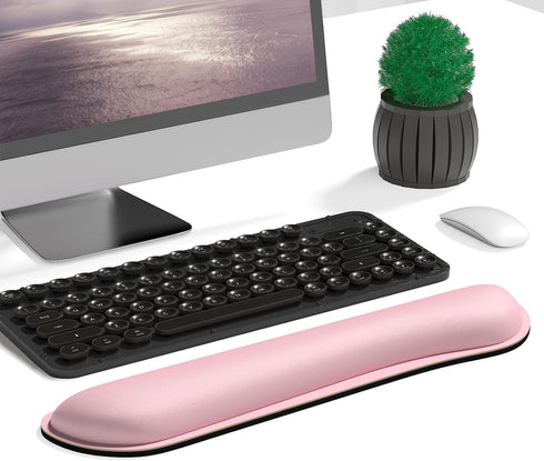 Dapesuom Enlarge Keyboard Wrist Rest, Cute Memory Foam Keyboard Wrist Cushion for Computer Desk Mats Support, Typing