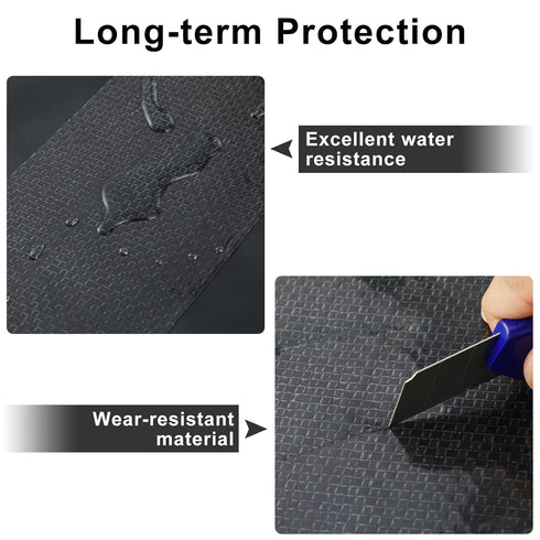 RV Underbelly Material Tape - 4 Inches x 20 Feet, Mobile Home Underbelly Thick Tape for Tear Repair, Waterproof.